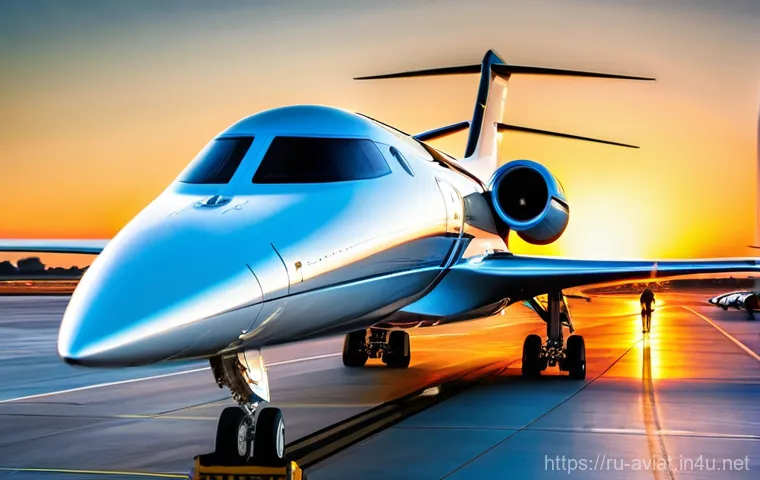 초음속 항공기 및 미래 항공기 개발 - **Prompt:** A breathtaking, futuristic view of the Boom Supersonic Overture passenger jet, gleaming ...